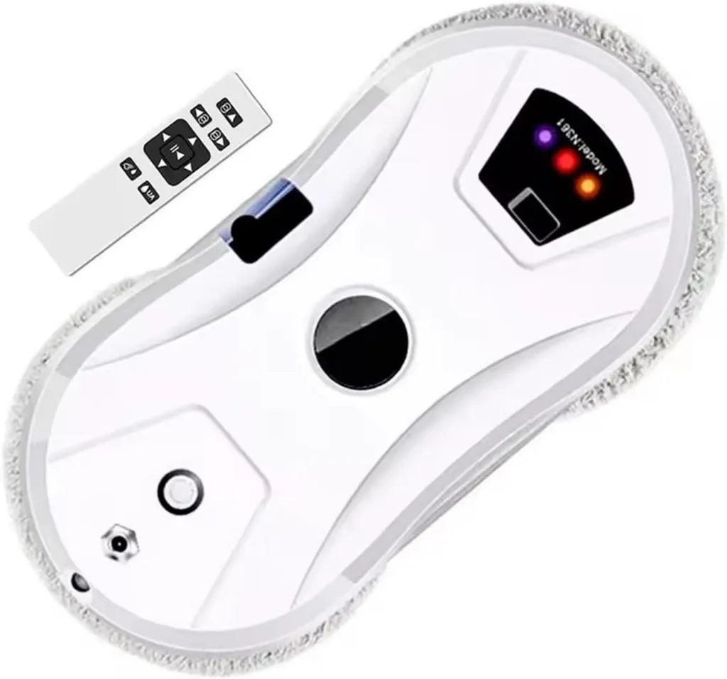 Robot Limpiacristales Inteligente con Control Remoto para Ventanas y Azulejos