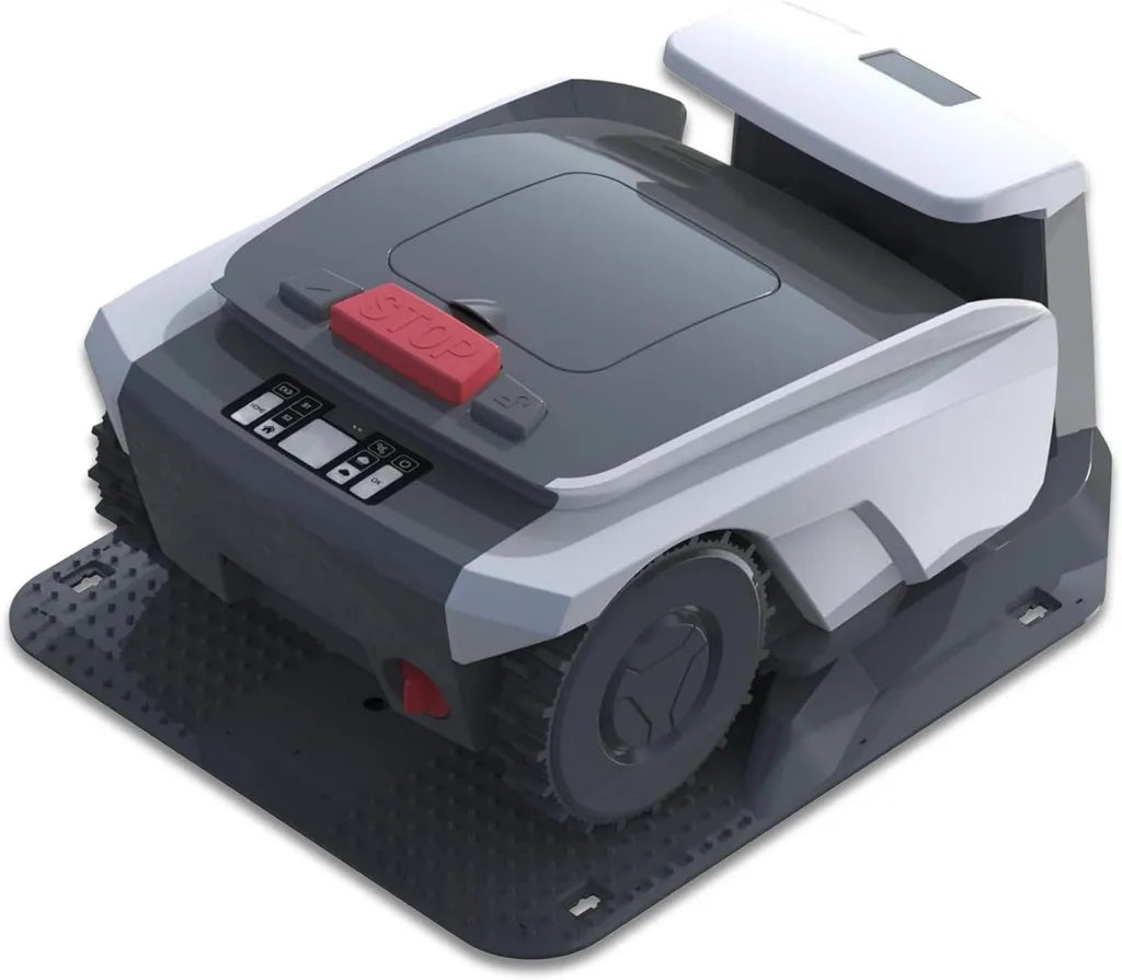 Robot Cortacésped Inteligente con Carga Automática, Control por App, Ancho de Corte 19 cm, Altura Ajustable 2-5 cm