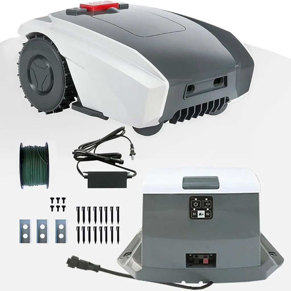 Robot cortacésped automático para jardines grandes hasta 1500 m²