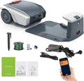 Robot cortacésped automático para 1500 m² con pendientes, silencioso y control por Bluetooth