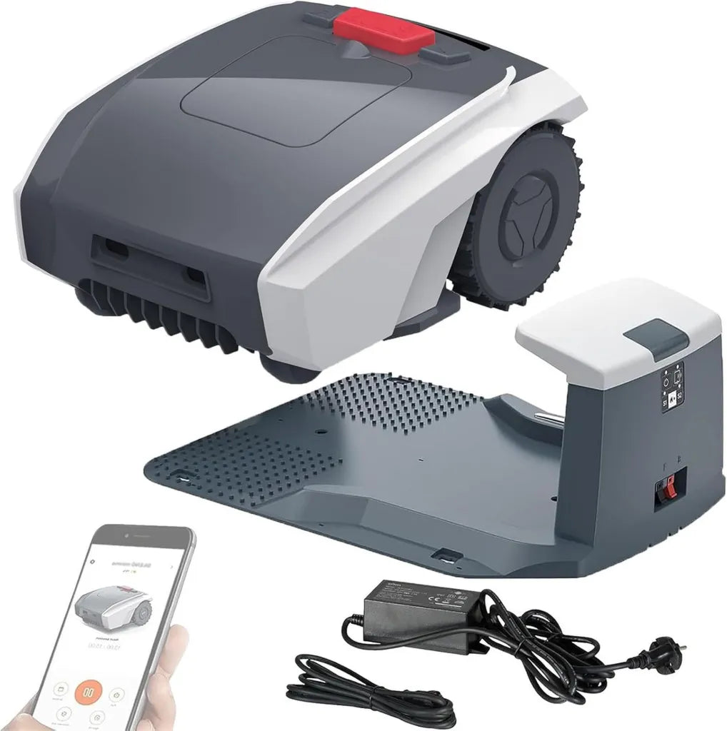 Robot cortacésped automático con GPS y control por aplicación