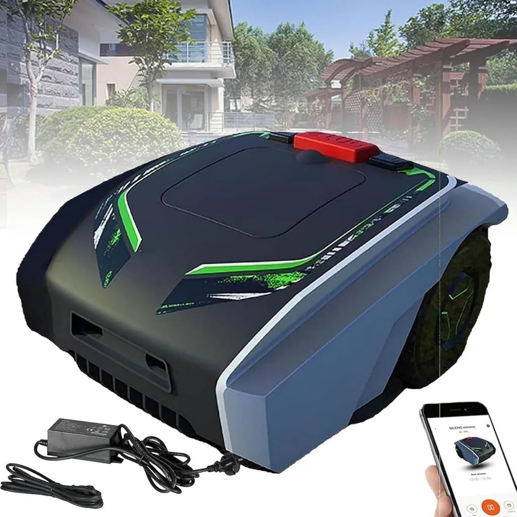 Cortacésped Robótico para Jardines con Control por App y Gestión Multizona