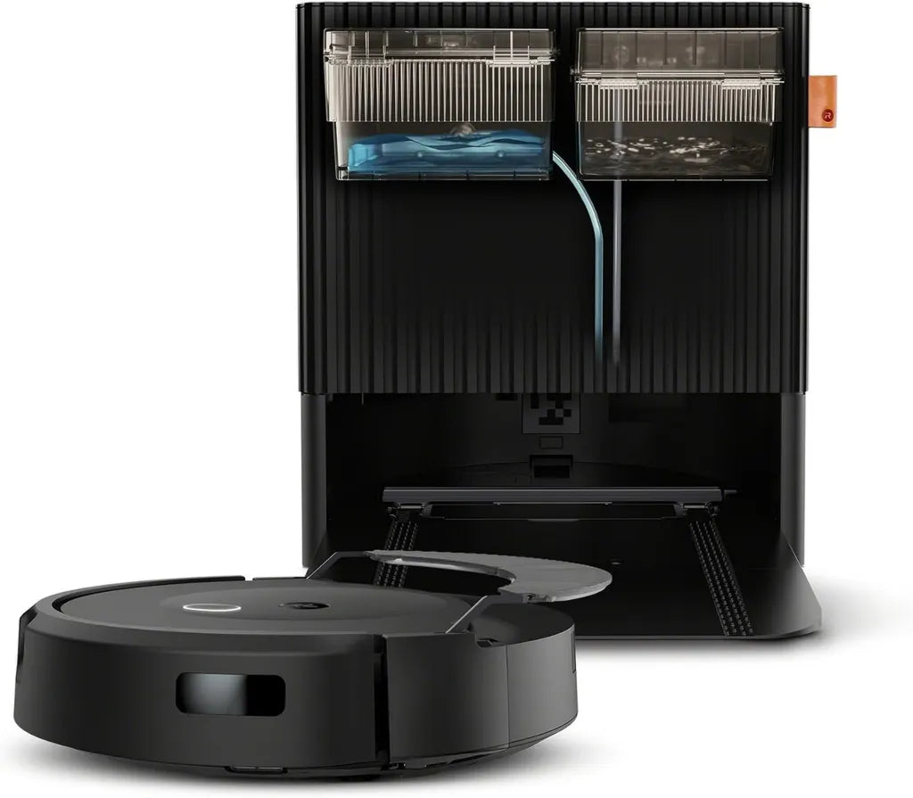 Robot Aspirador iRobot Roomba Combo 10 MAX con Base AutoWash, Limpieza Multifunción Automática, Evita Obstáculos, Control por App