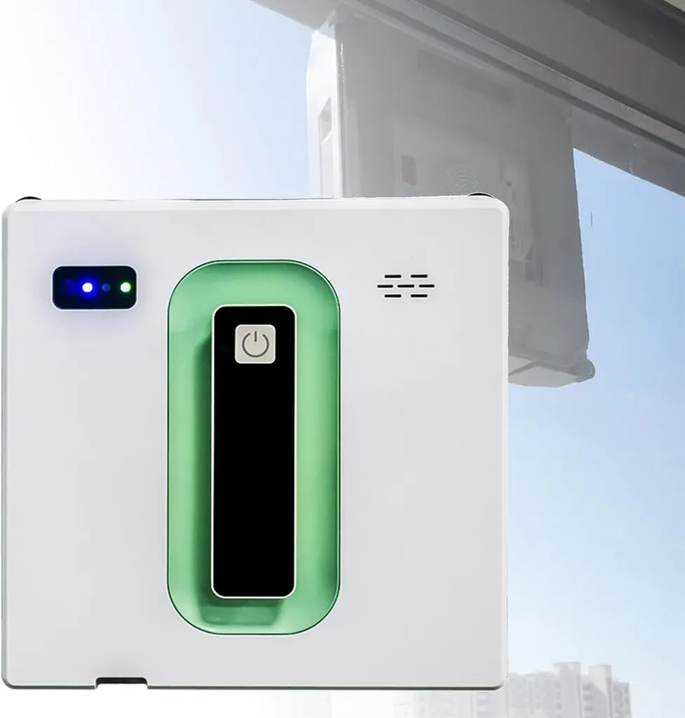 Limpiacristales Inteligente con Succión 3000 Pa y Control Remoto, 6 Modos