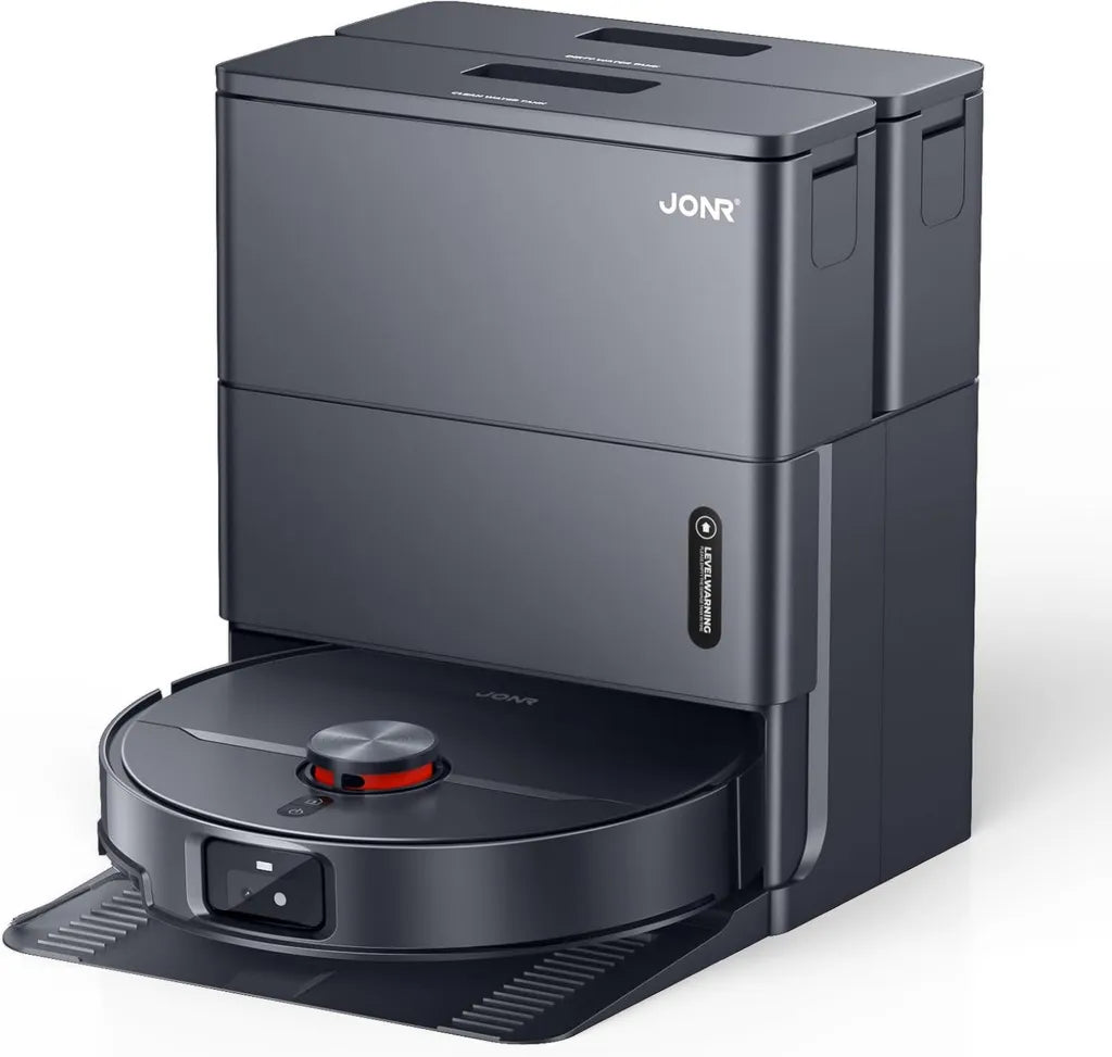 Robot Aspirador JONR X1 MAX con Ultra Succión de 20000 Pa, Limpieza y Secado Rápido Inteligente