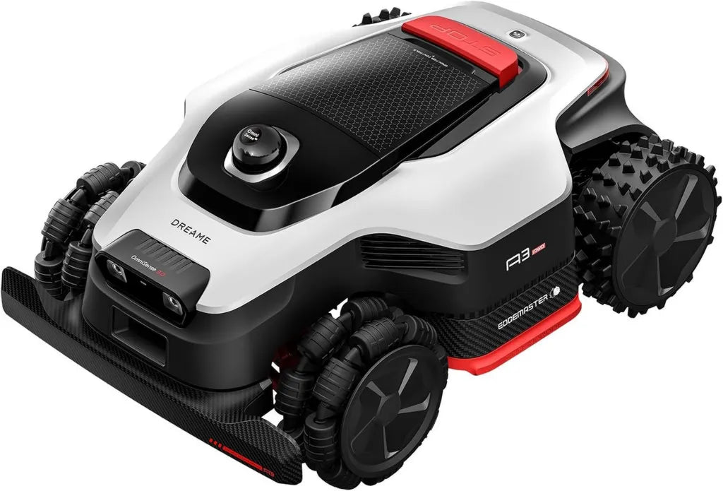 Robot Cortacésped DREAME A3 AWD 2000㎡, Motores Potentes, Pendientes 80%, Tecnología LiDAR 3D