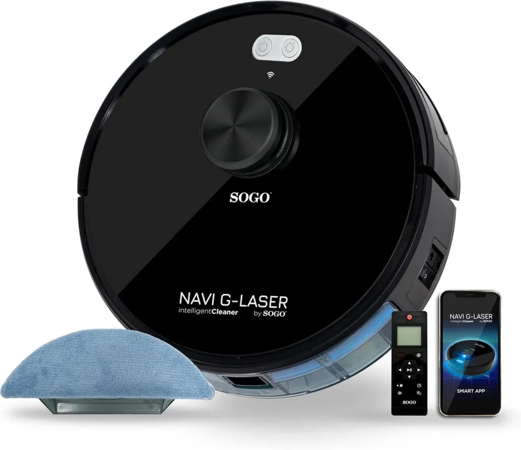 Aspiradora Robot SOGO Inteligente 2700PA con Láser y WiFi