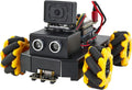 Kit de Robot Inteligente AI Yahboom para UNO R3 con Rueda Mecanum y Cámara ESP32, Control por App, Video FPV, Ideal para Educación en Programación STEM para Niños