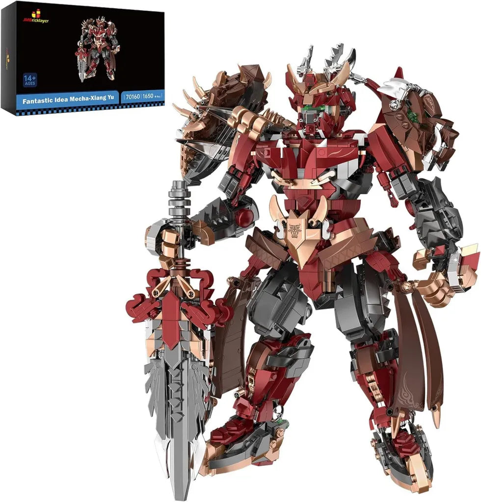 Robot Mech 70160 - Kit de Construcción para Adultos con Espada y Articulaciones Móviles