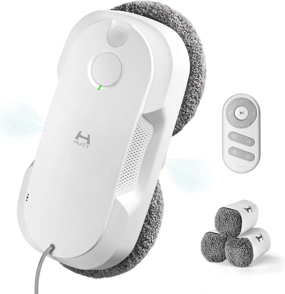 Robot Limpiacristales HUTT DDC56 con Control Remoto y Seguridad Anticaídas