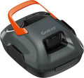 Robot Limpiapiscinas Automático Gosvor con Filtración de 180μm y 90 Minutos de Autonomía, Aparcamiento Automático, para Piscinas de Hasta 80m², Color Gris-Naranja