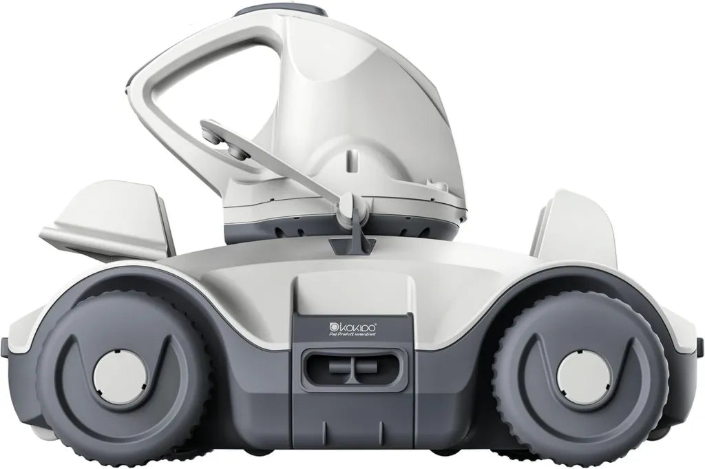 Robot Limpiafondos Kokido Manga X para Piscinas con Batería Recargable, Sin Cables ni Mangueras, 50L/Minuto, 90 Min. de Uso
