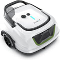 Robot de Piscina Inteligente WYBOT A1, Filtración Doble, Autonomía de 120 Minutos, Limpieza Inalámbrica Potente para Piscinas Planas y Elevadas, Autoestacionamiento, Color Verde Blanco