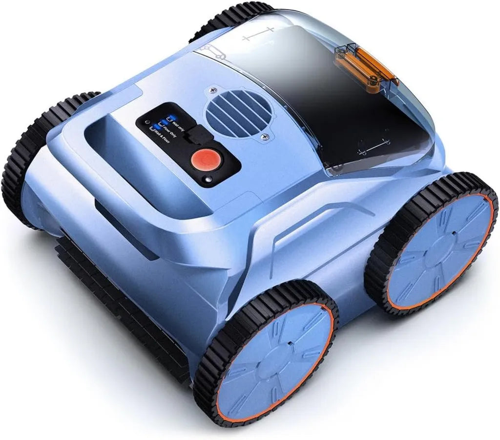 Robot limpiador inalámbrico para piscinas enterradas con navegación avanzada
