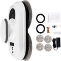 Robot limpiacristales 2800Pa con modos automáticos y 10 almohadillas, eficiente en 1m²/4min